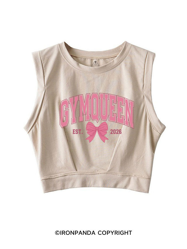 GYMQUEEN SLEEVELESS CROP TOPS