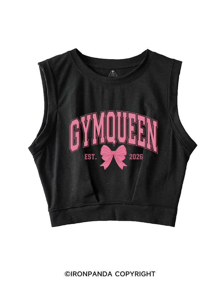 GYMQUEEN SLEEVELESS CROP TOPS
