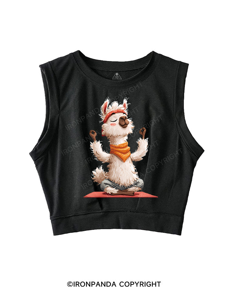 ALPACA YOGA SLEEVELESS CROP TOPS