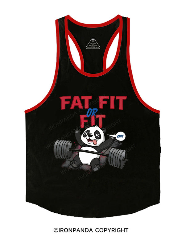 Fat Fit or Fit Stringer Gym Vest