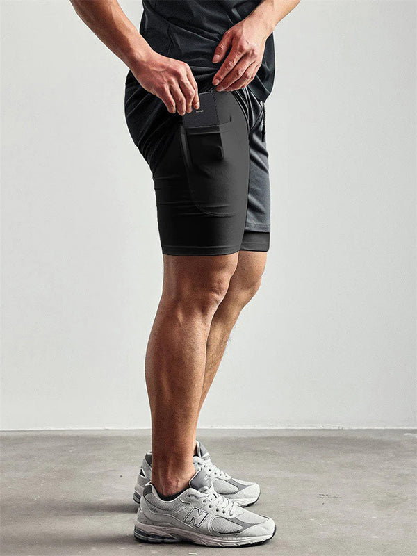 1% better every day Performance Training Shorts