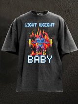 Light Weight baby WASHED GYM SHIRT