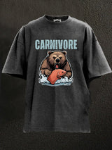 carnivore Washed Gym Shirt