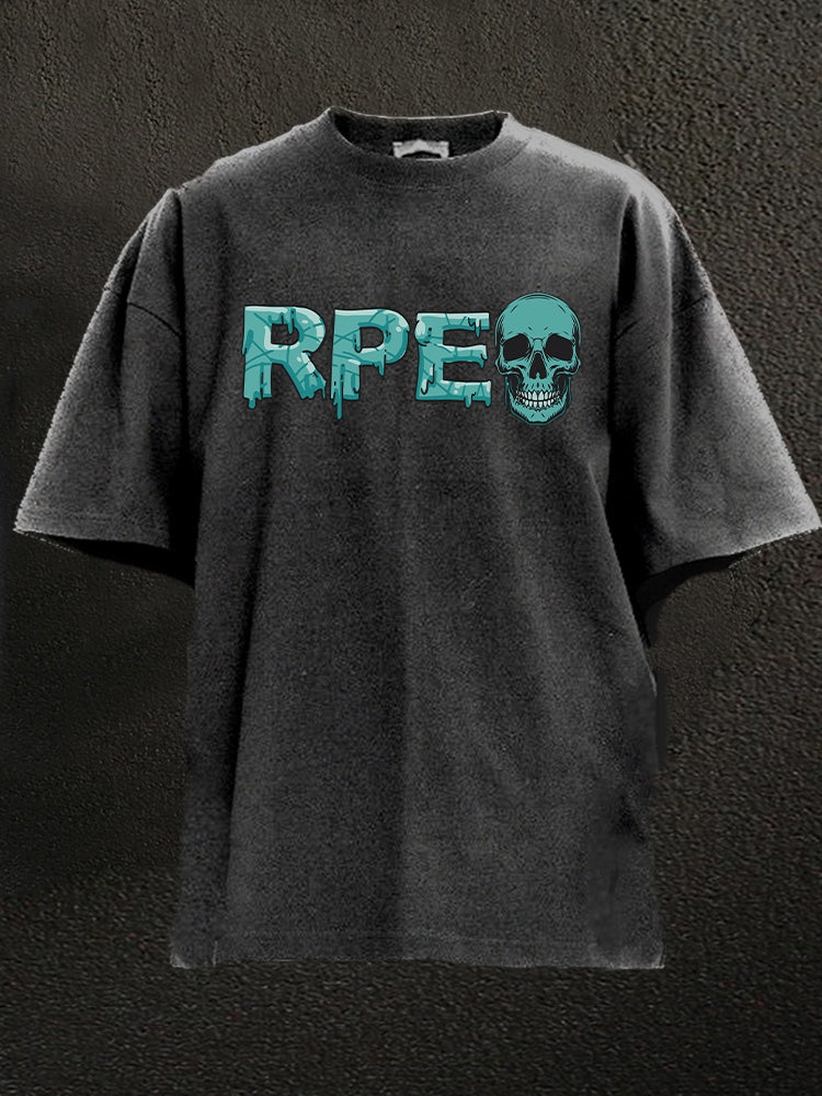 RPE skull Washed Gym Shirt