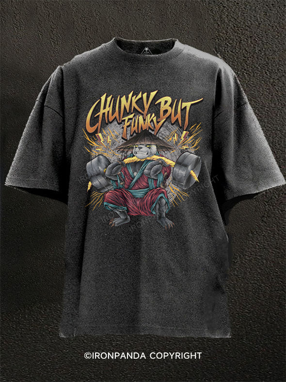 Chunky but Funky Washed Gym Shirt