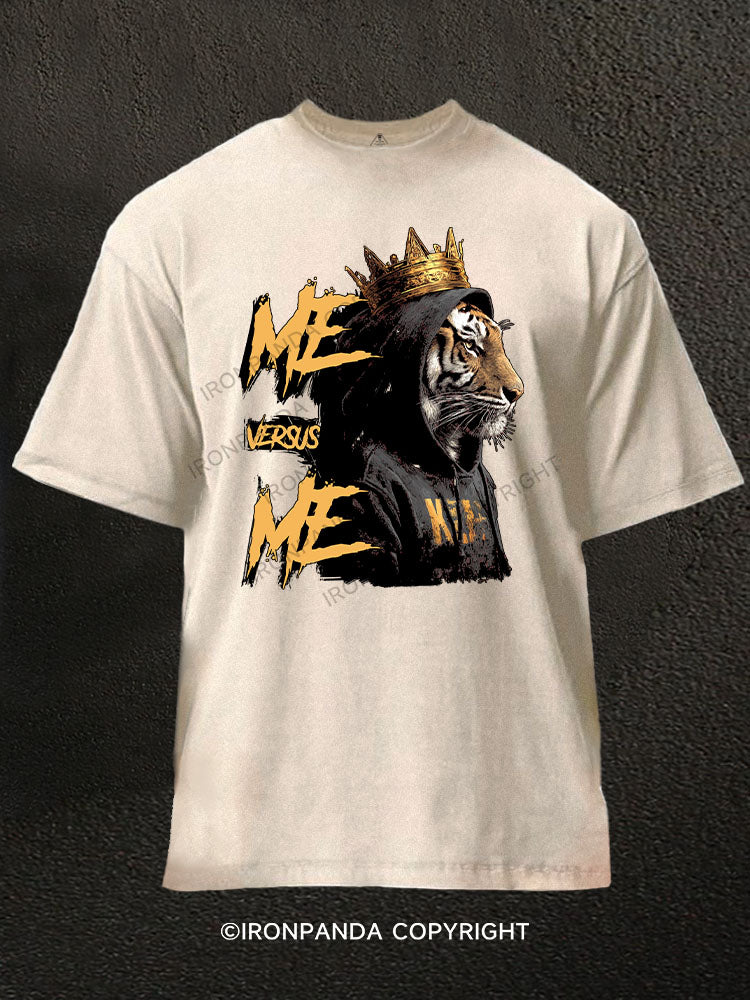ME VERSUS ME Washed Gym Shirt