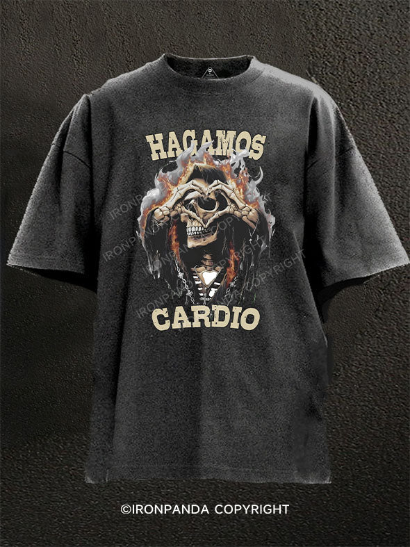 HAGAMOS CARDIO Washed Gym Shirt