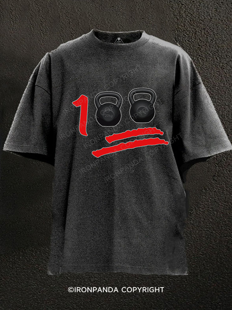 Iron 100 Washed Gym Shirt