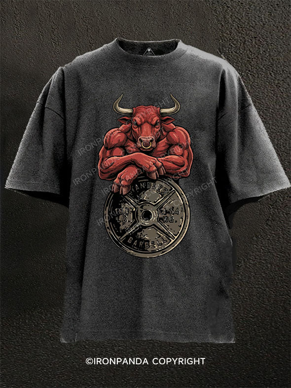 Bull Washed Gym Shirt