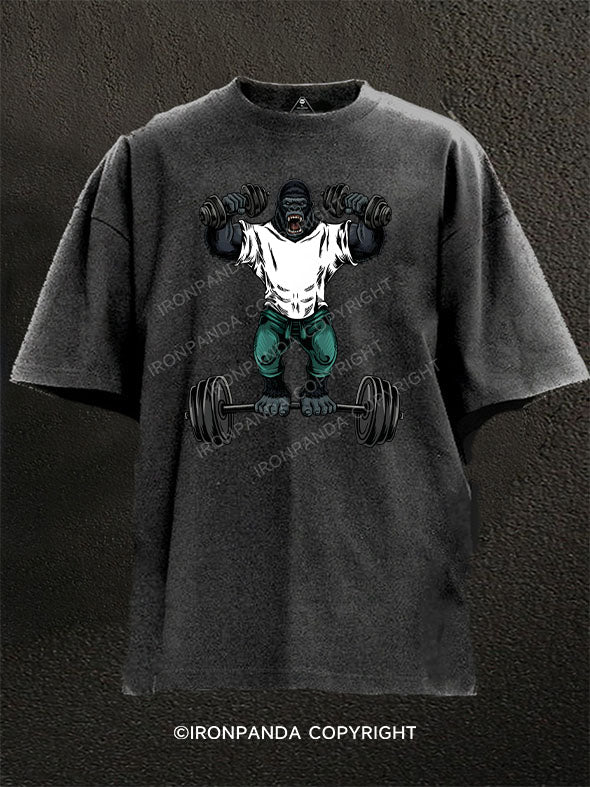 gorilla Washed Gym Shirt