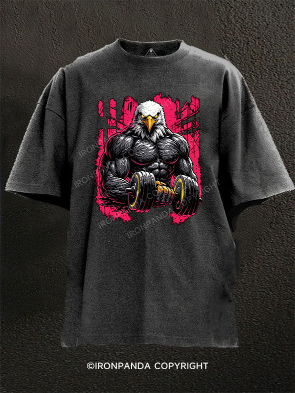 Eagle Washed Gym Shirt