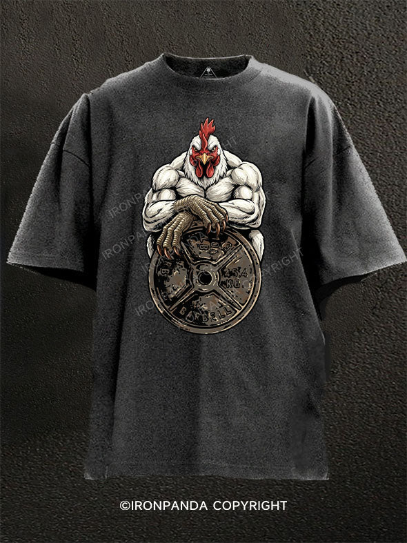 Rooster Washed Gym Shirt