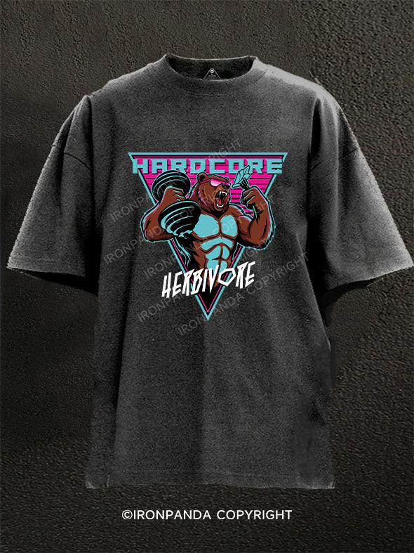 HARDCORE HERBIVORE Washed Gym Shirt