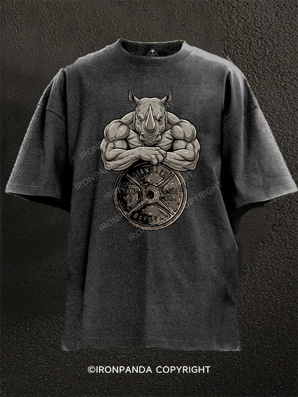 rhinoceros Washed Gym Shirt