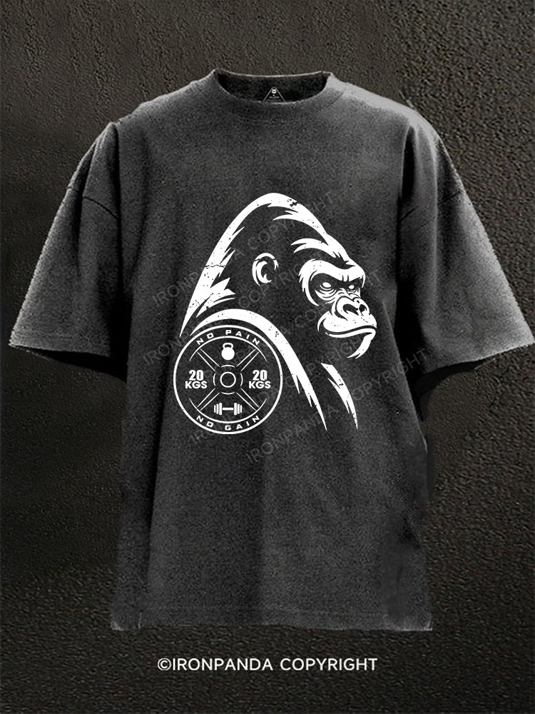 gym gorilla Washed Gym Shirt