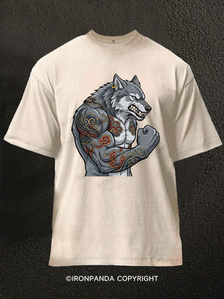 Lone Strength Washed Gym Shirt