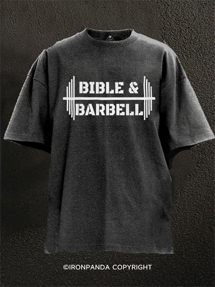 Bible And Barbell Washed Gym Shirt