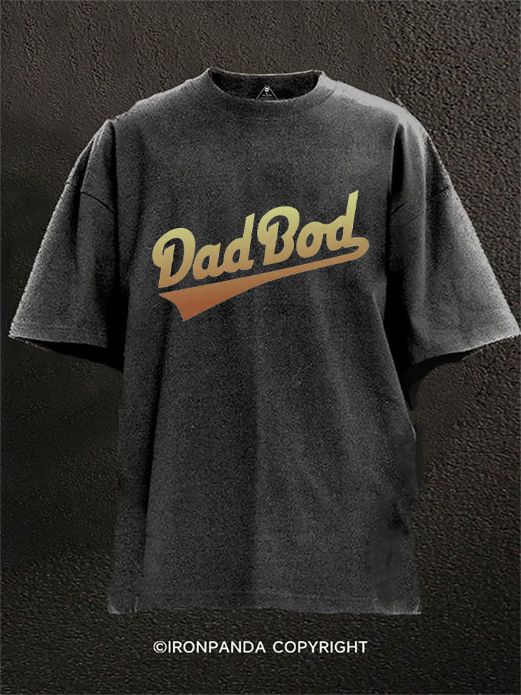 Dad Bod Washed Gym Shirt