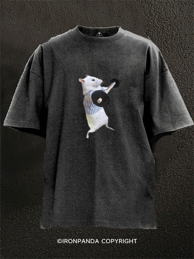 Gym Rat Washed Gym Shirt