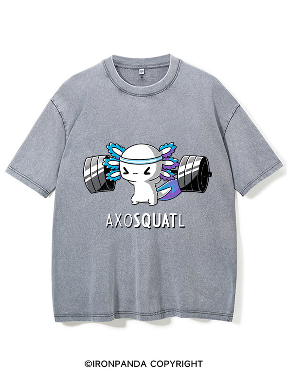 AXOSQUATL Washed Gym Shirt