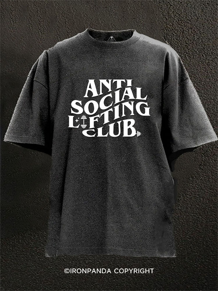 ANTI SOCIAL LIFTING CLUB Washed Gym Shirt