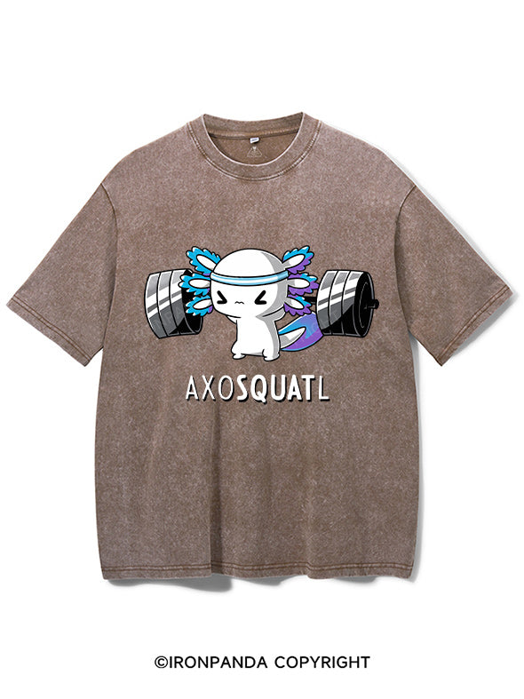 AXOSQUATL Washed Gym Shirt