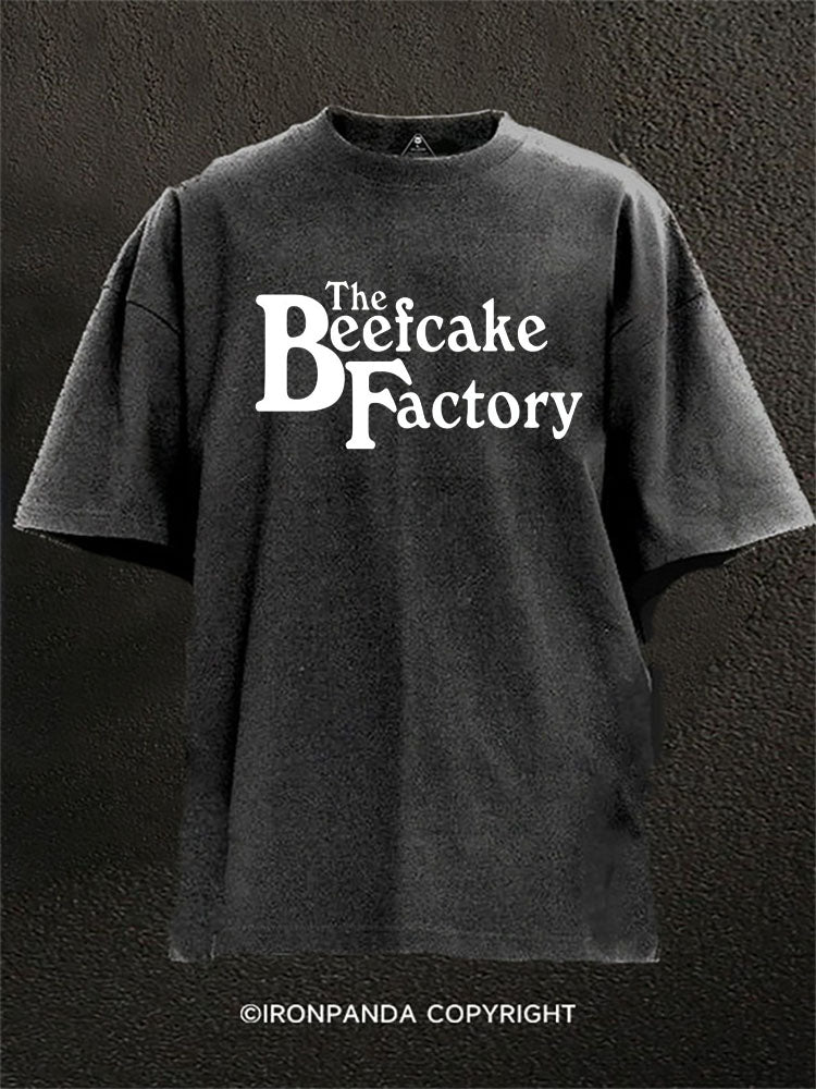 The Beefcake Factory Washed Gym Shirt