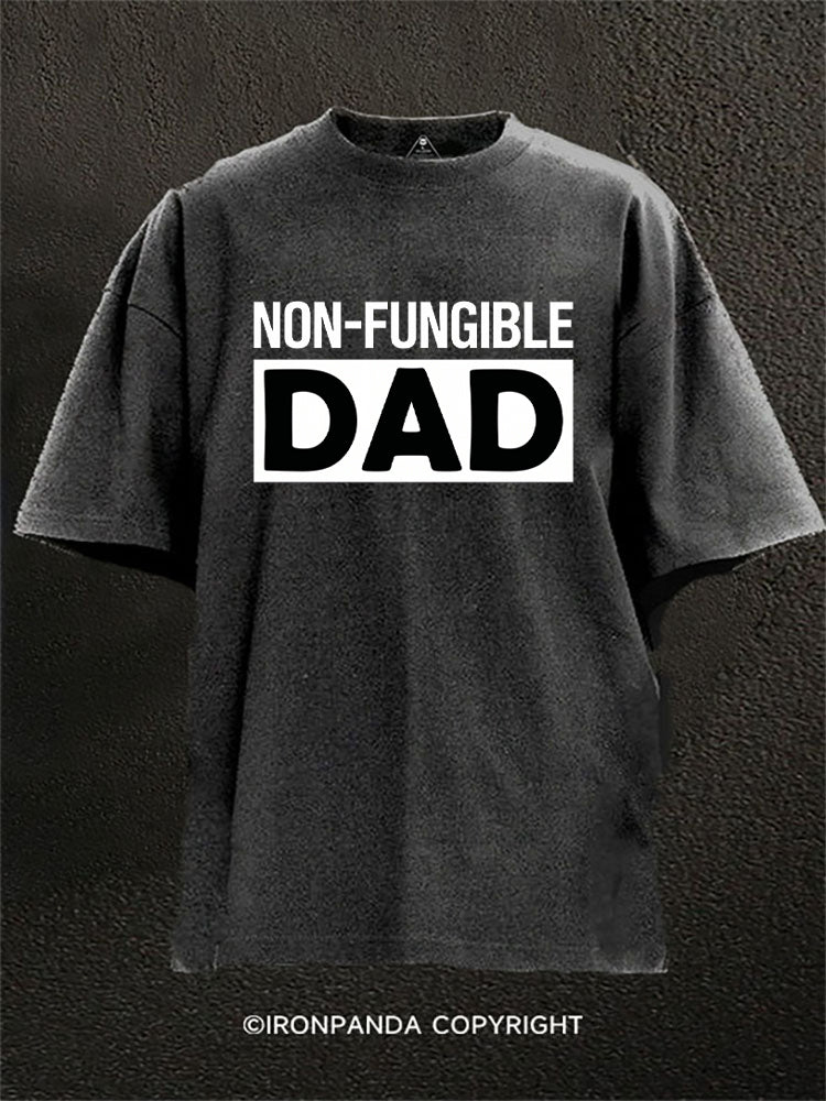 Non‑Fungible Dad Washed Gym Shirt