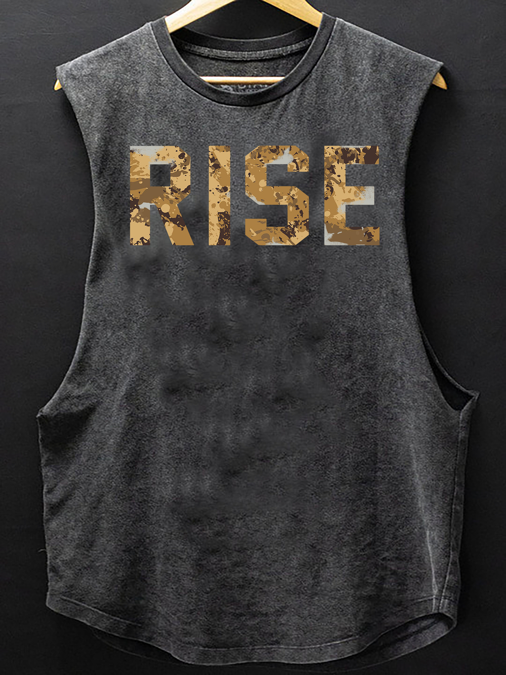 Rise Scoop Bottom Cotton Tank