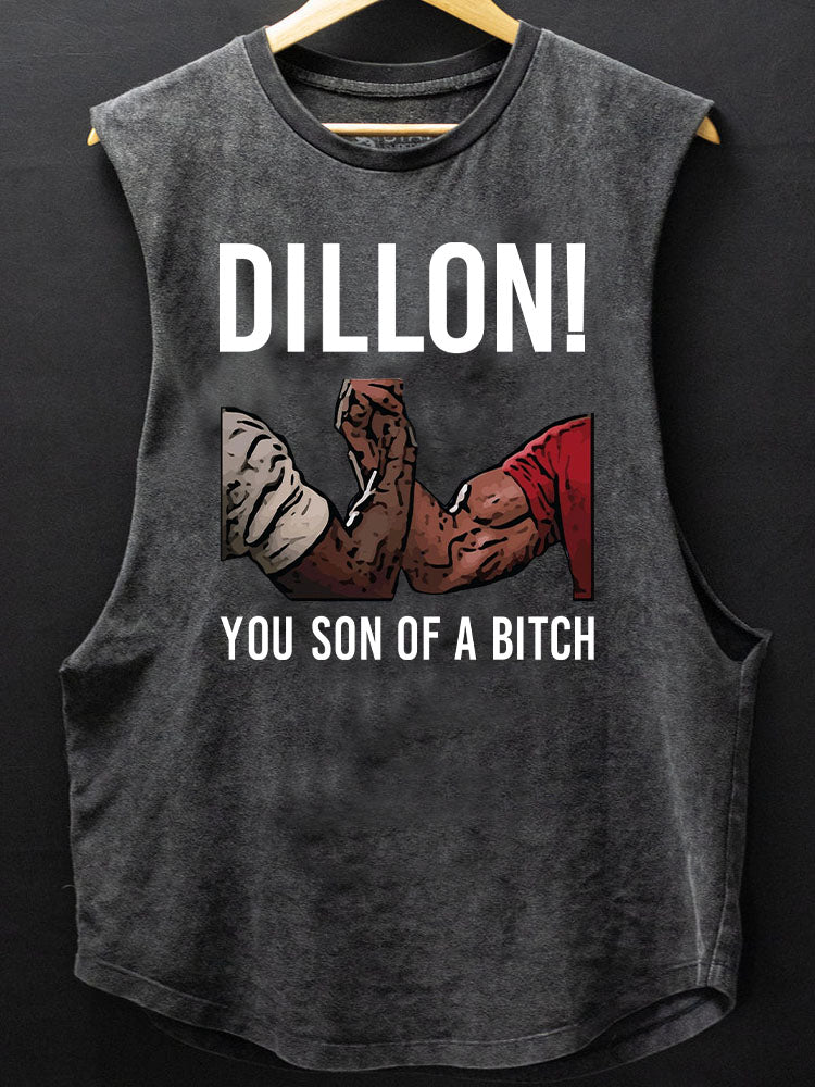 Dillon You Son OF A  B#tch Scoop Bottom Cotton Tank