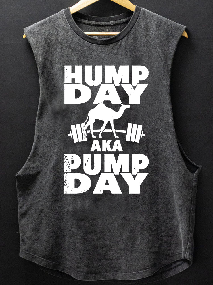 HUMP DAY AKA PUMP DAY  Scoop Bottom Cotton Tank