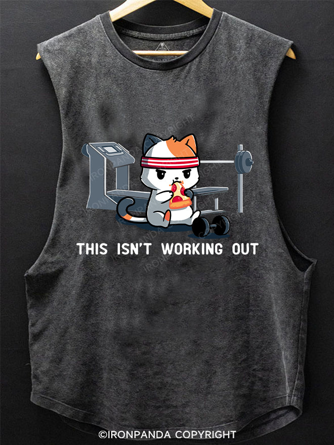 this isn't working out SCOOP BOTTOM COTTON TANK