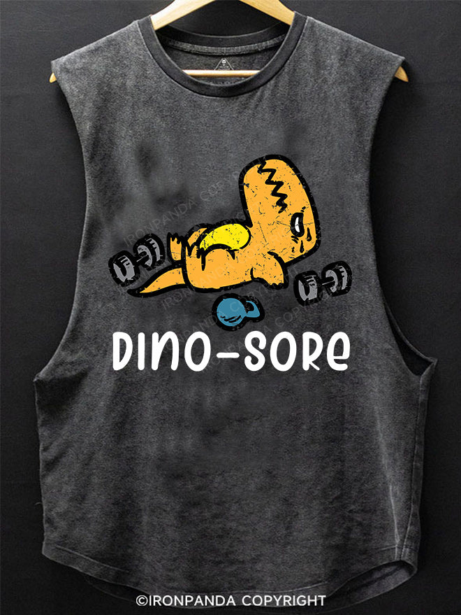 Dino Sore SCOOP BOTTOM COTTON TANK