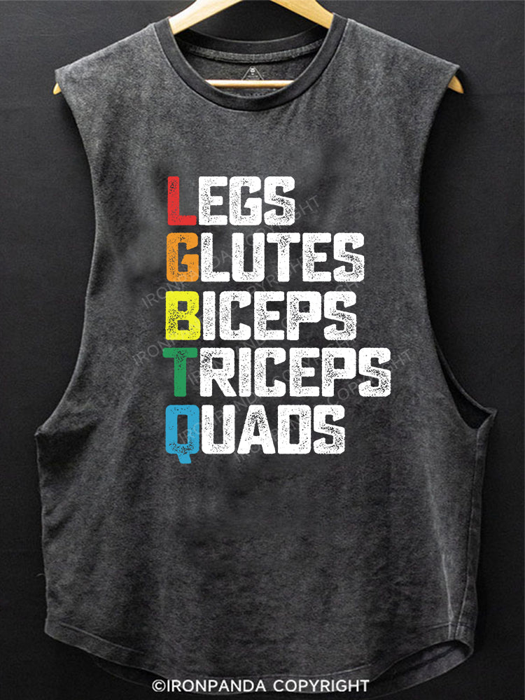 LGBTQ SCOOP BOTTOM COTTON TANK