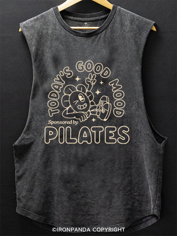 today's good mood sponsored by pilates SCOOP BOTTOM COTTON TANK