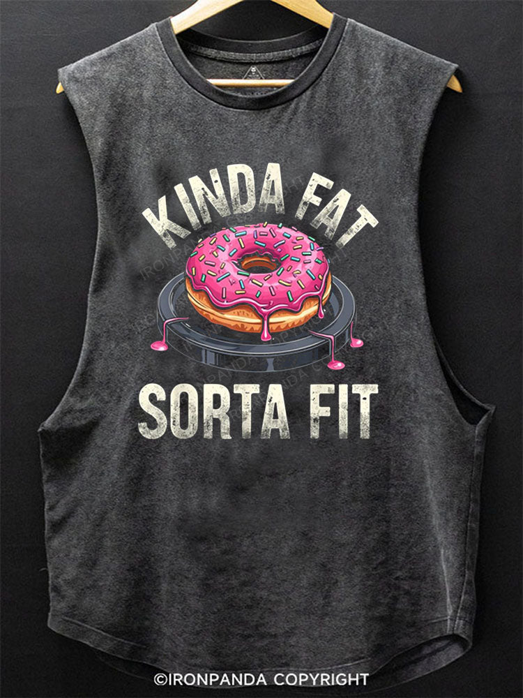 Kinda Fat Sorta Fit Scoop Bottom Cotton Tank