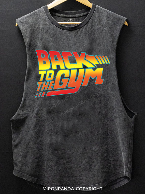 Back To The Gym SCOOP BOTTOM COTTON TANK