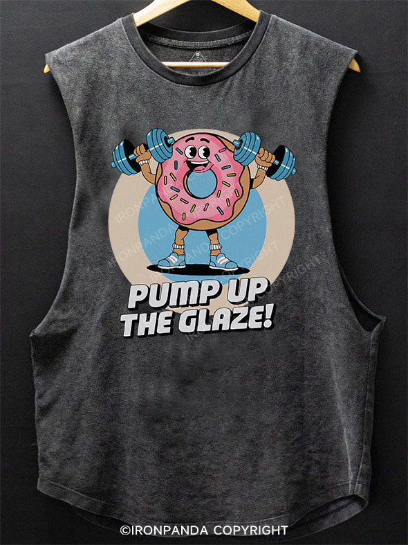 Pump Up The Glaze Scoop Bottom Cotton Tank