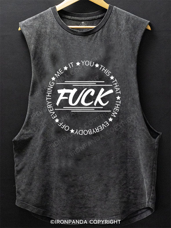 F*ck: Scoop Bottom Cotton Tank