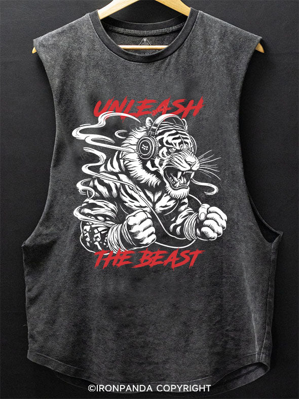 Unleash the Beast Scoop Bottom Cotton Tank