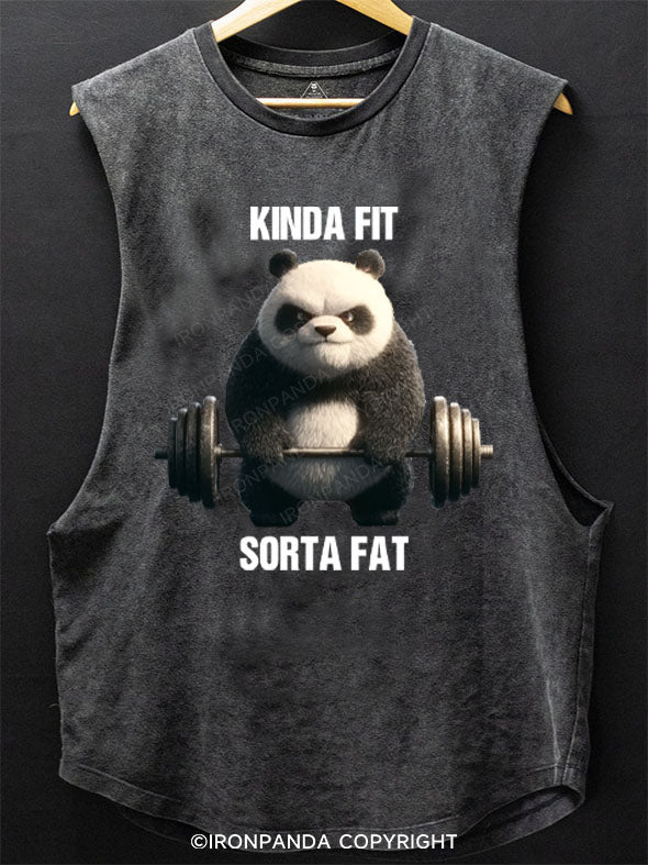 Kinda Fit Sorta Fat Scoop Bottom Cotton Tank