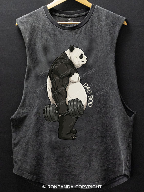 Dad Bod Scoop Bottom Cotton Tank