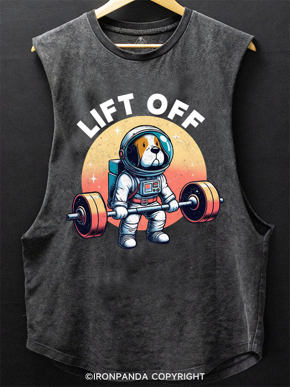 LIFT OFF Scoop Bottom Cotton Tank