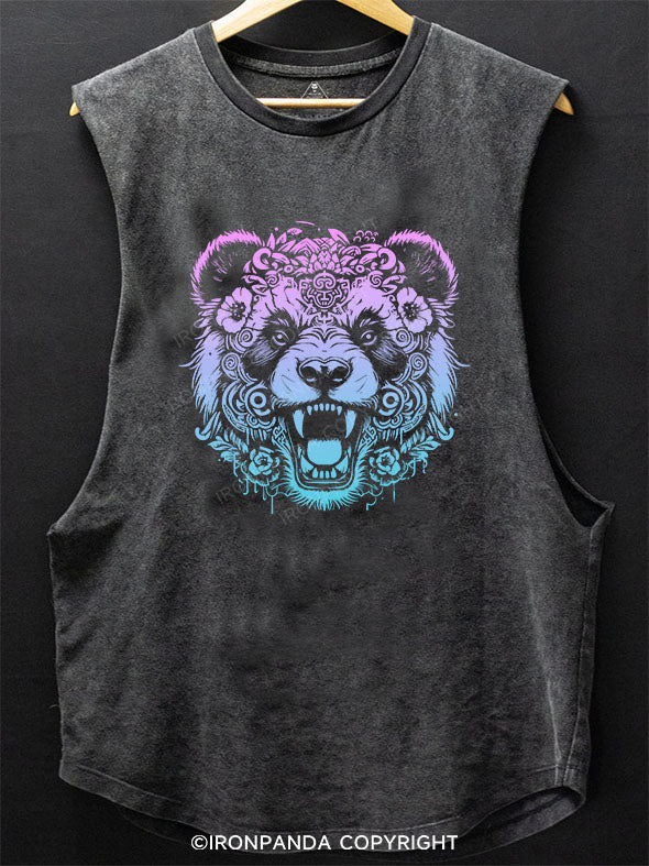 PANDA POWER LIFT SCOOP BOTTOM COTTON TANK