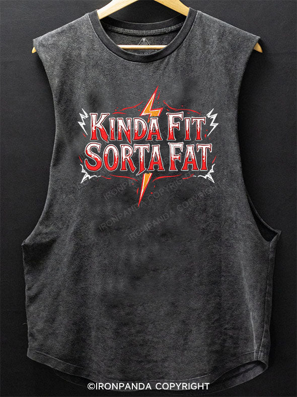 Kinda Fit Sorta Fat Scoop Bottom Cotton Tank
