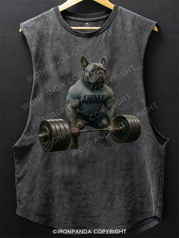Deadlift Bulldog Scoop Bottom Cotton Tank