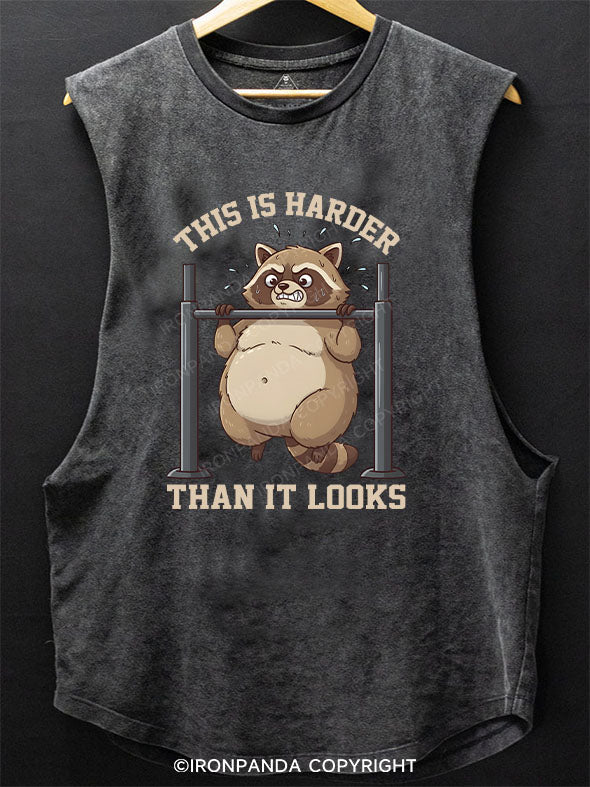 This is harder than it looks! Scoop Bottom Cotton Tank