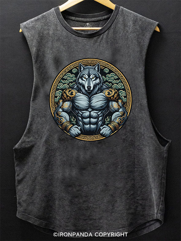 Alpha Fury Scoop Bottom Cotton Tank