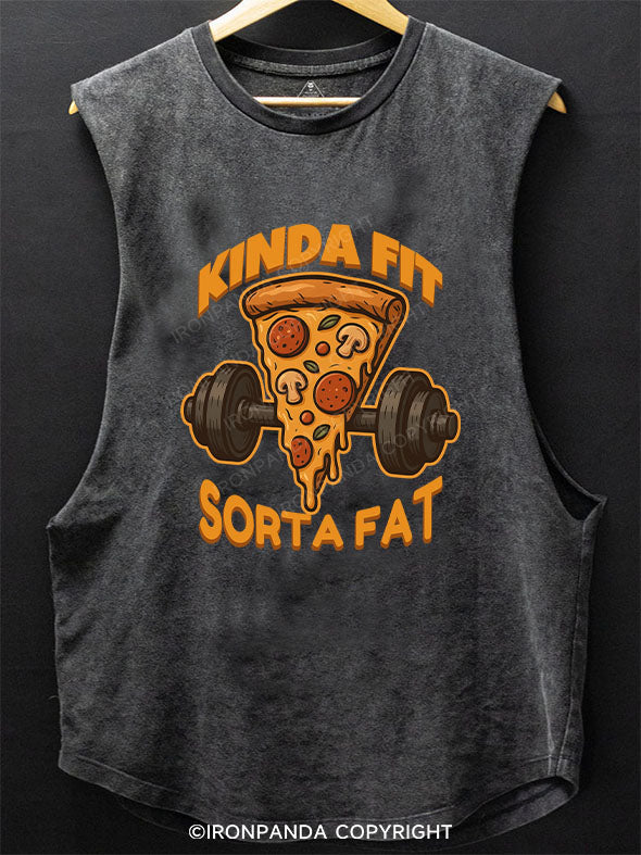 KINDA FIT SORTA FAT SCOOP BOTTOM COTTON TANK