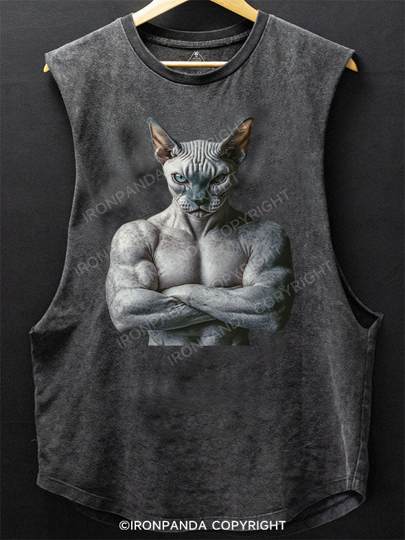 Muscle Sphynx SCOOP BOTTOM COTTON TANK